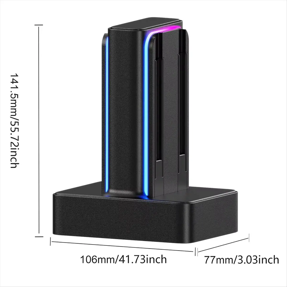 Hot Sale 4 In1 Charging Dock with Colorful LED Charging Status Indicator for Switch Controller Prevent Overcharging