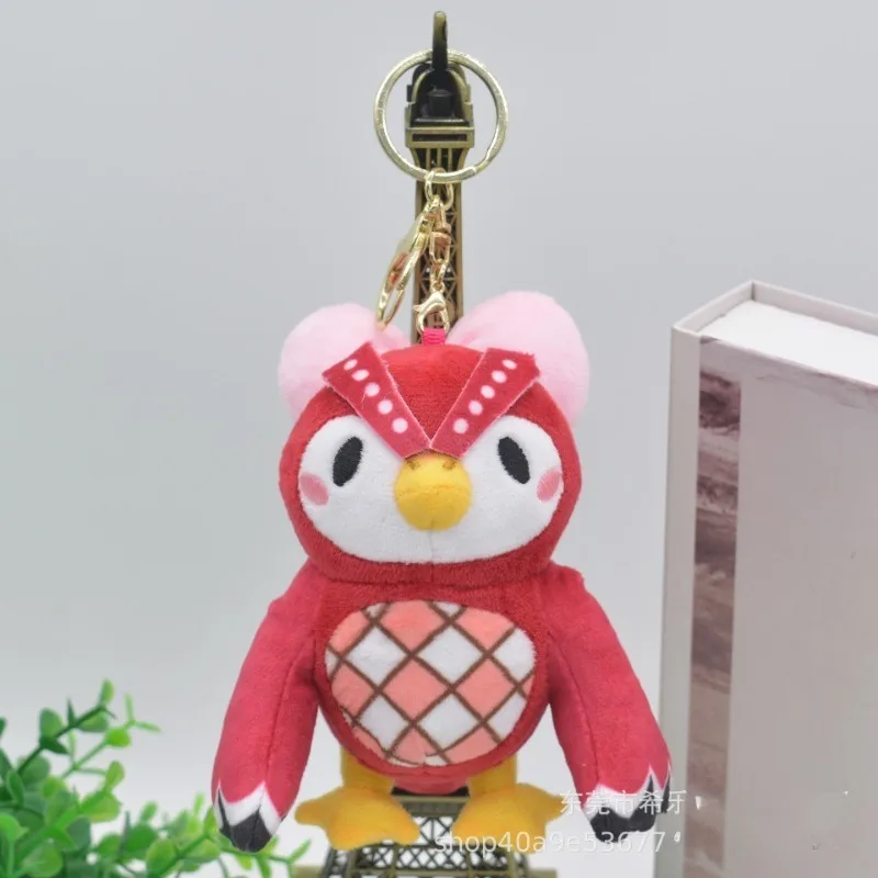 Animal Crossing Plushes Cute Keychain Anime Figure Isabelle KK Brewster Judy Stuffed Animals Car Keyring Kawaii Backpack Pendant