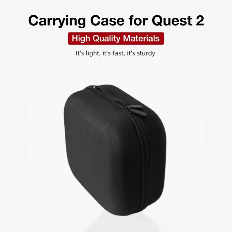 

Travel Carrying Case Protective Storage Bag For Quest 2 PU Leather Portable Boxes VR Headset Controllers VR Glass Accessories