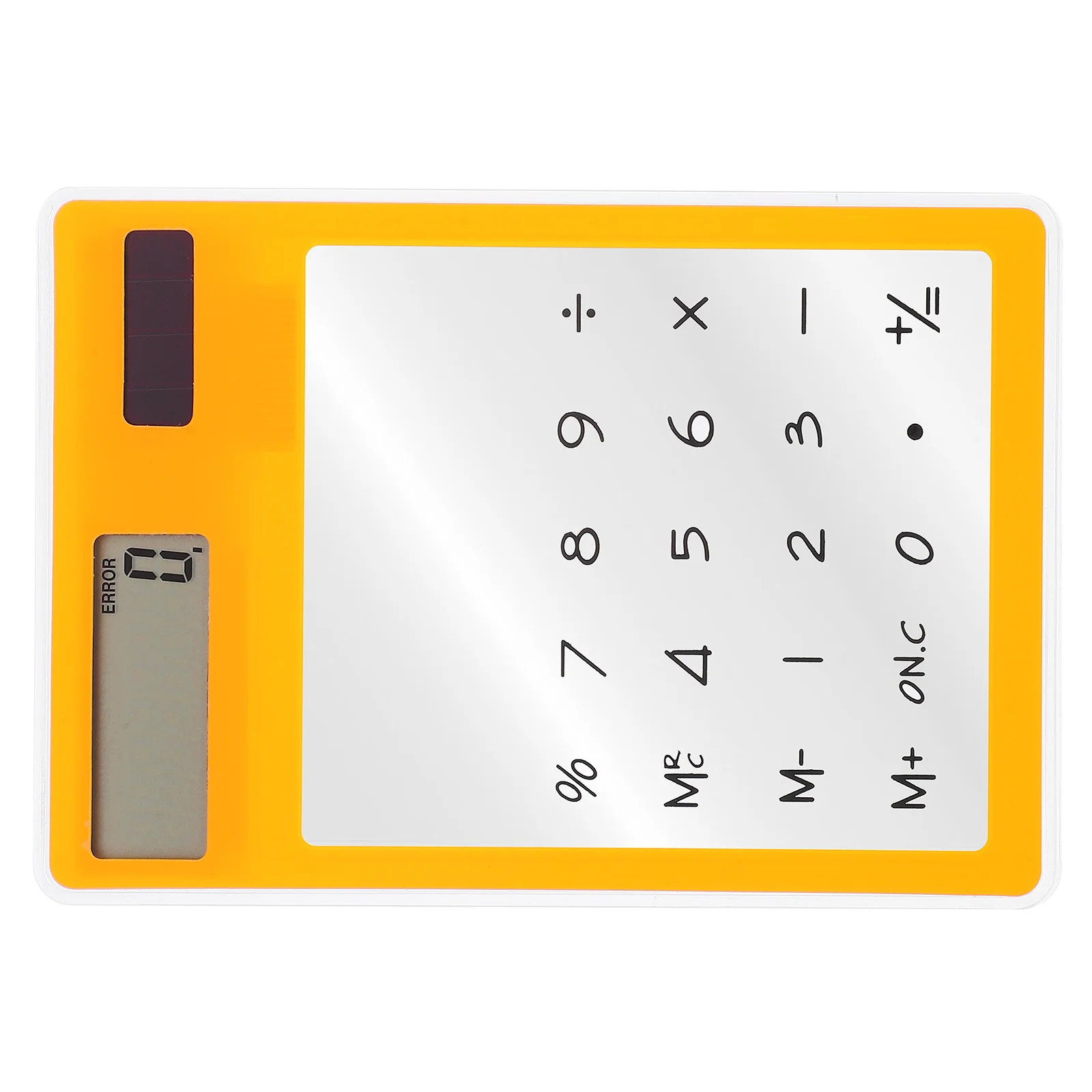Calculator Calculators Desktop Thin School Secondary Portable Small Orange Retro
