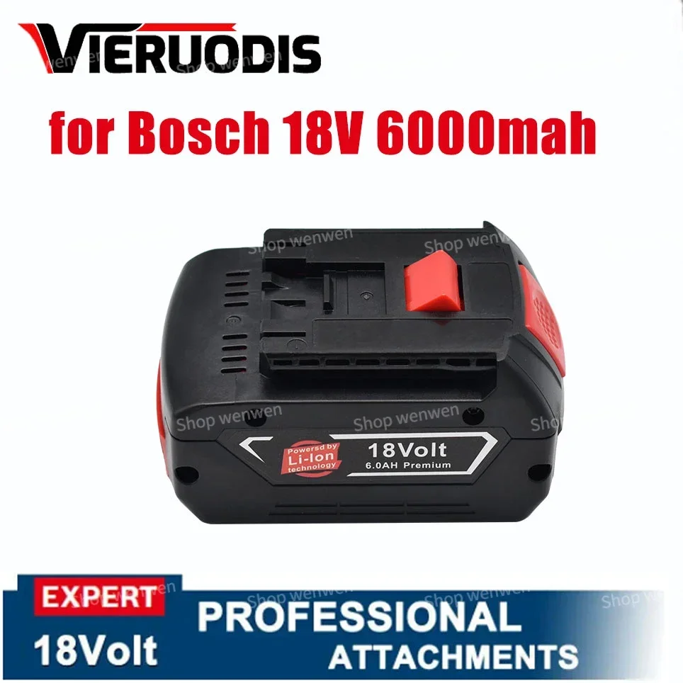 

For BOSCH 18V Battery BAT609 BAT610 For Bosch 18V Professional 18V Li-ion Battery Drill Battery GBA18V GSR18V BAT618 BAT619