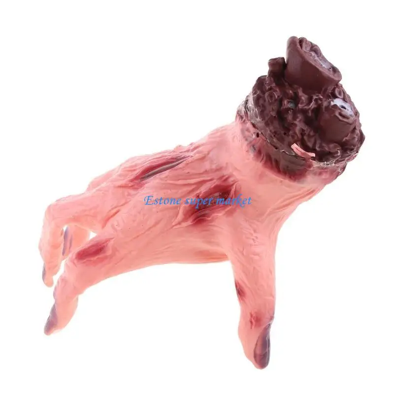 

090B Scary Moving Hand Horror Decors Prank Props Decor