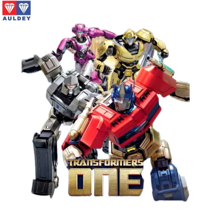 

In Stock AULDEY‌ Genuine Co-branded Transformers Optimus Prime Bumblebee Megatron Origin Can Be Used To Collect Holiday Gifts