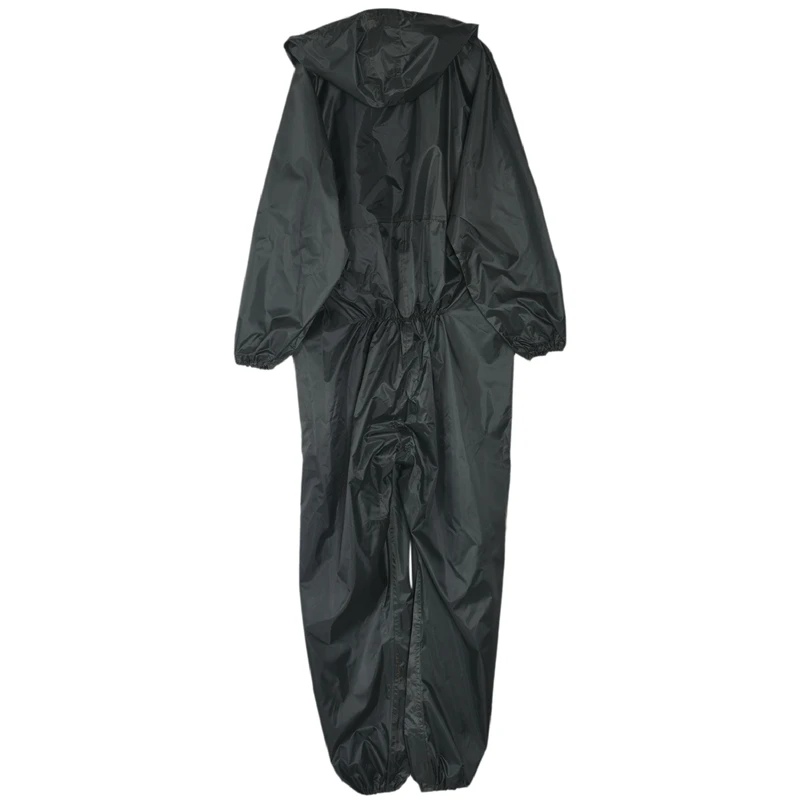 Fashion Motorcycle Raincoat /Conjoined Raincoat/Overalls Men and Women Fission Rain Suit Rain Coat SizeXXXL Colour ArmyGreen view 5