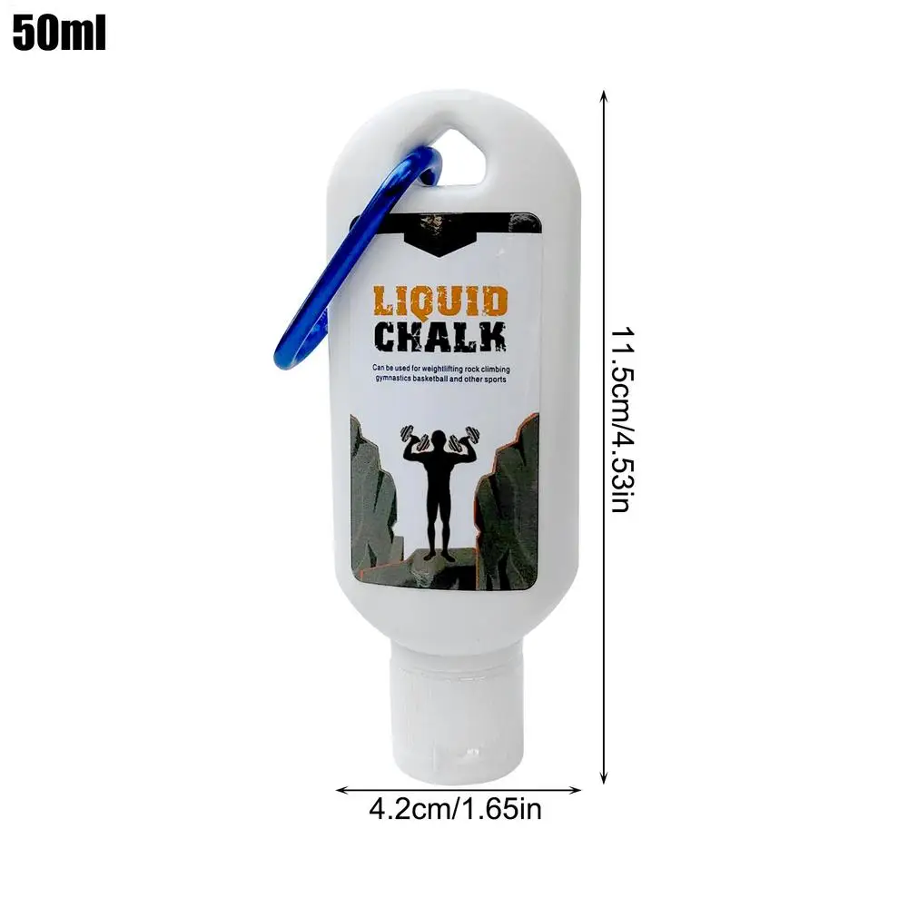 50 ml/100 ml Flüssigkreide Schweißbeständiges Workout Magnesiumpulver Anti-Rutsch-Cremegriff Gewichtheben Klettern Fitnessstudio Sportkreide