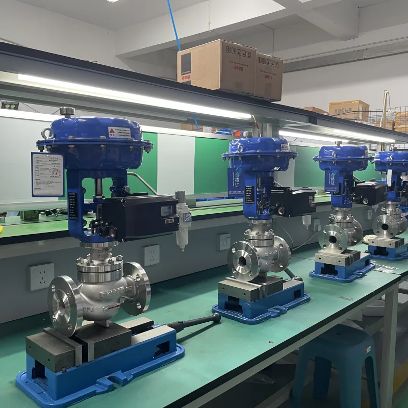 Advanced Industrial Grade High Pressure Pneumatic Control Valve High Precision Stainless Steel for Compressed Air Control