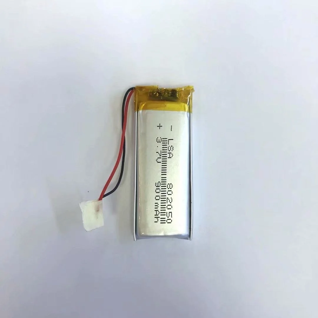 Rechargeable 802050 Lithium Polymer Battery 900mAh-3.7V for Scanner Smart Wearable Bluetooth Speaker
