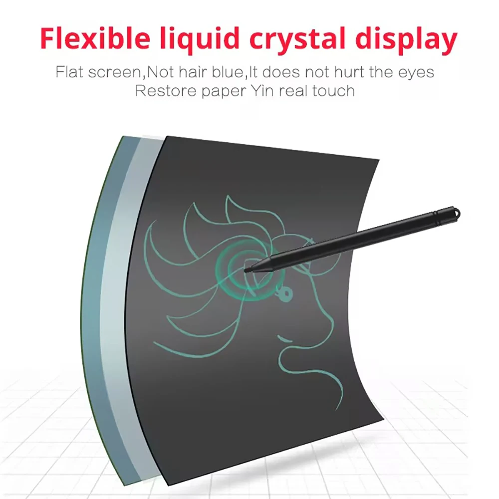 Lcd Schrijven Tablet Cijfer Magisch Schoolbord Elektron Tekentafel Kunst Schilderij Tool Kids Speelgoed Hersenspel Kind Beste Cadeau