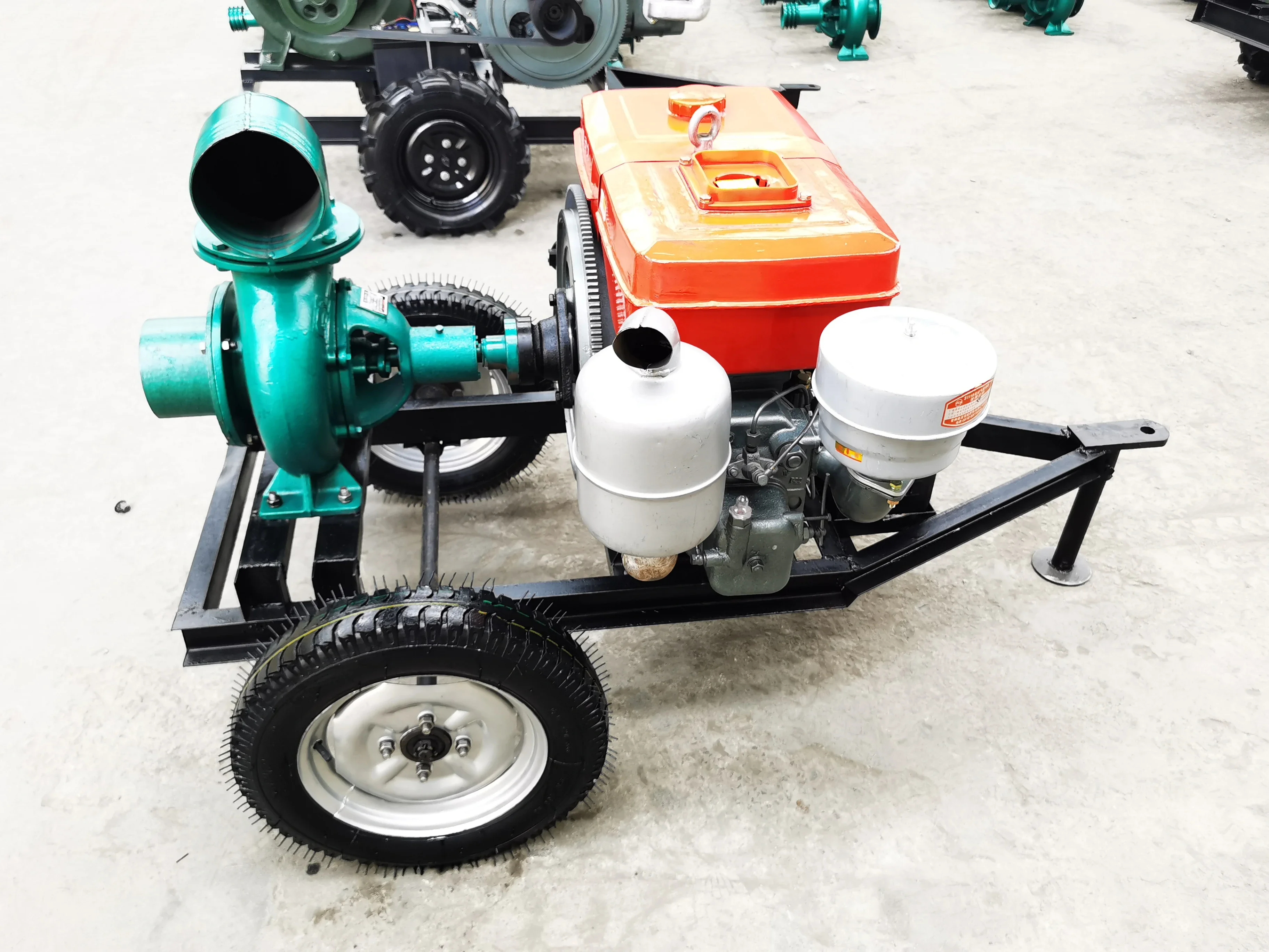 diesel high flow agricultural irrigation pump 6 inch