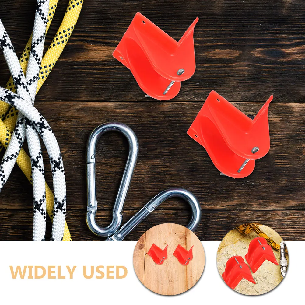 

4pcs Rope Edge Protector Sturdy Material High Strength Safety Climbing Mountaineering Camping Gear Lightweight Outdoor Tools