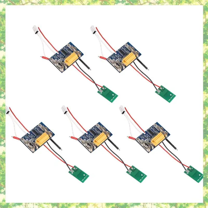 Placa de circuito de protección de carga PCB de batería de litio Smart-5Pcs para 18V 1.5Ah 3Ah 6Ah 9Ah BL1415 BL1430 BL1460 BL1490