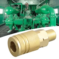 1/4NPT Male Thread Pneumatic Fitting US Standard Quick Connector For Compressor Air Compressor Pipe Fittings Pneumatic Connector
