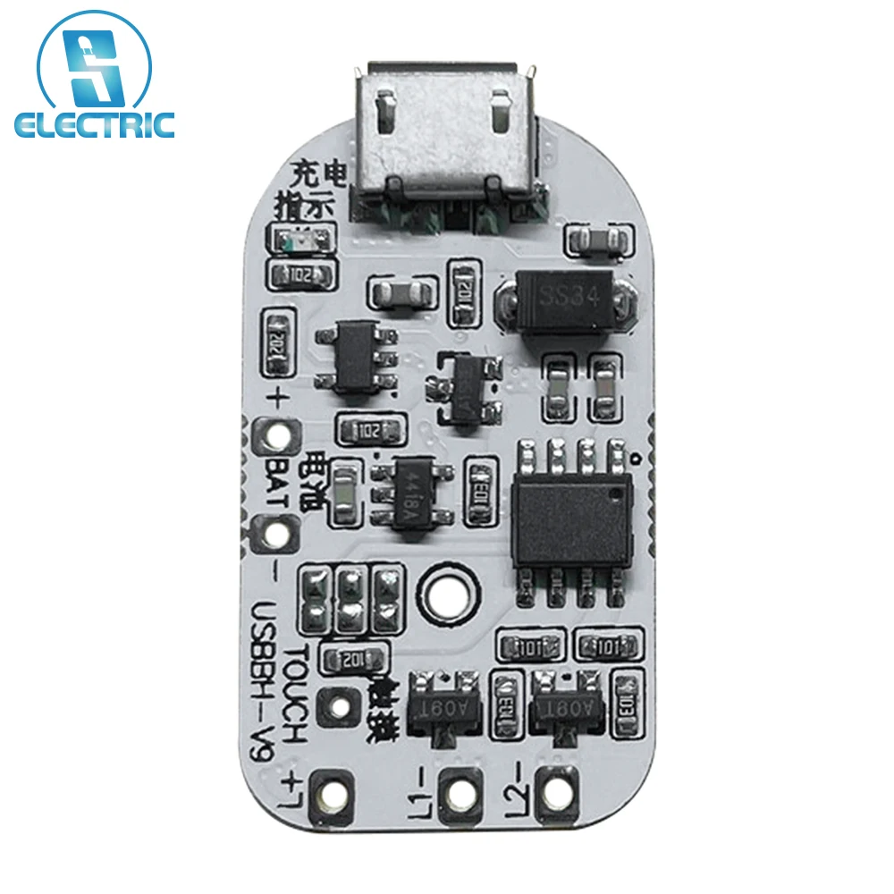 DC 5V Stepless Dimmer Module 5W Dual-Color LED Driver 0-100% Touch Control LED Lamp Board USB Charging Isobaric Output