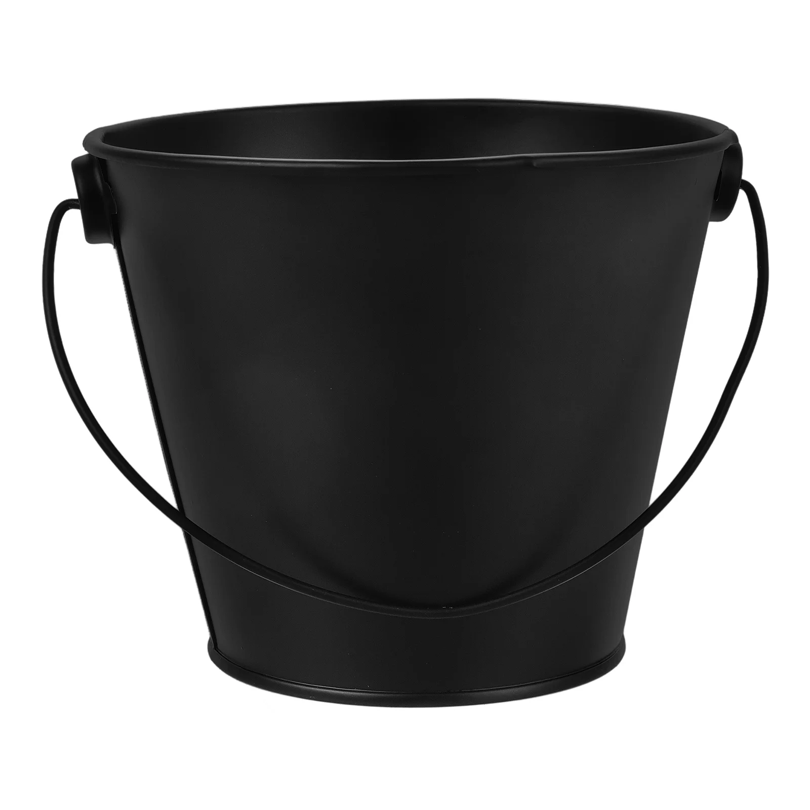 Frying Pan BBQ Drip Bucket Child with Lid Grill for Grease Tinplate Camp Barbecue