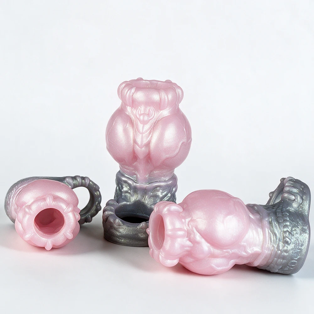 Anillo de silicona para pene YOCY Dog Knot, funda para agrandamiento del pene para hombres, 3 tamaños a elegir, tienda de juguetes sexuales para adultos.