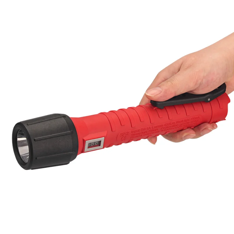 Waterproof Rechargeable Torch LED Flashlight