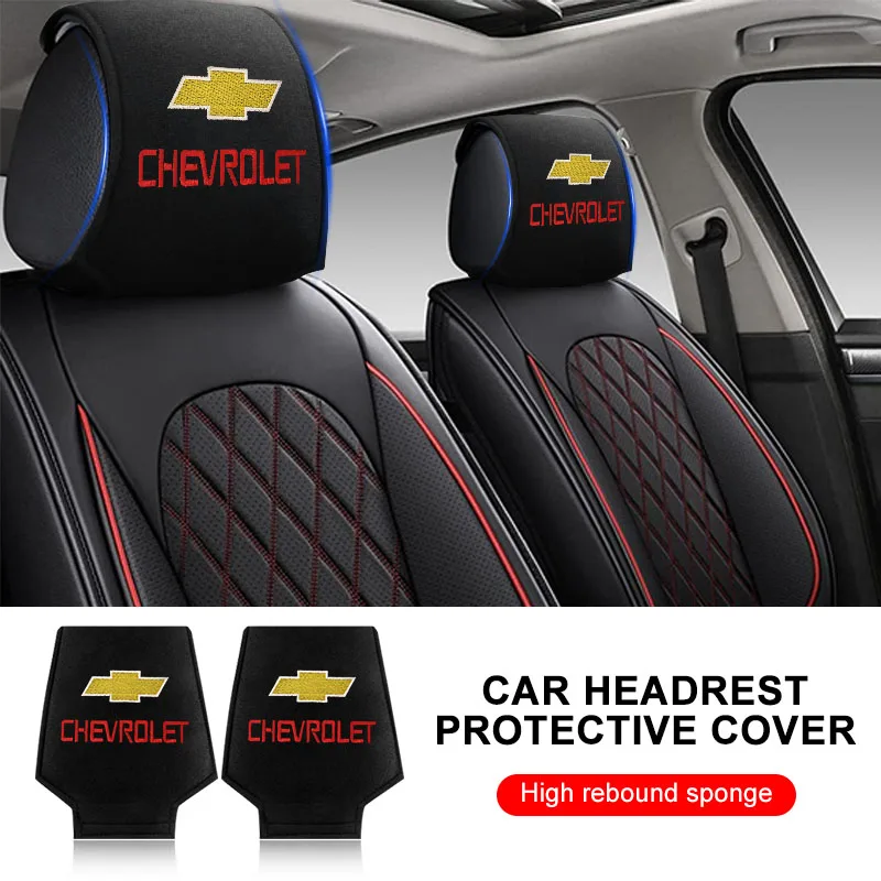 Juego de 1/2 piezas de almohada para reposacabezas de cabeza de coche, almohada para Chevrolet Cruze Malibu Sail Trax AVEO Lova Spark Captiva Equinox