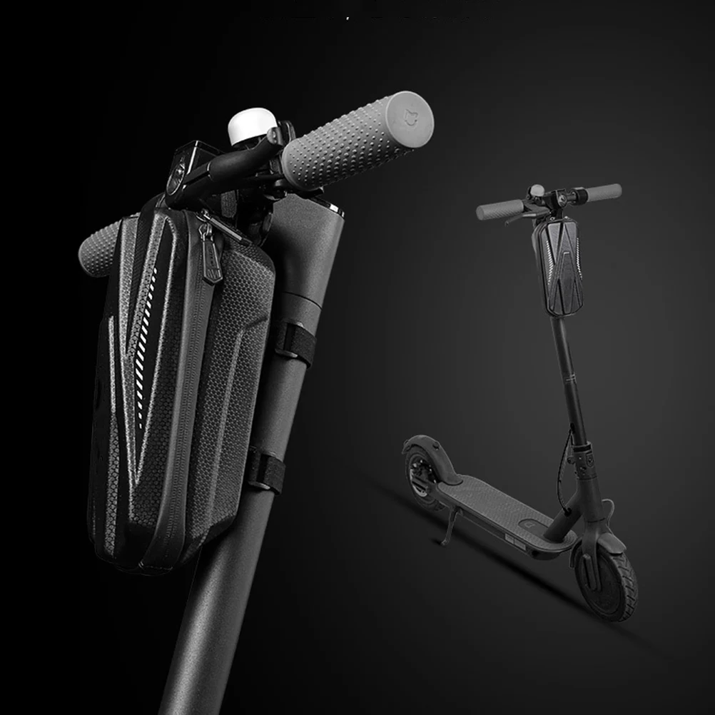 

EVA Hard Shell Bike Bag Waterproof Cell Phone Holder Bicycle Pouch Mobile Package Small Items Storage Reflective Design Night