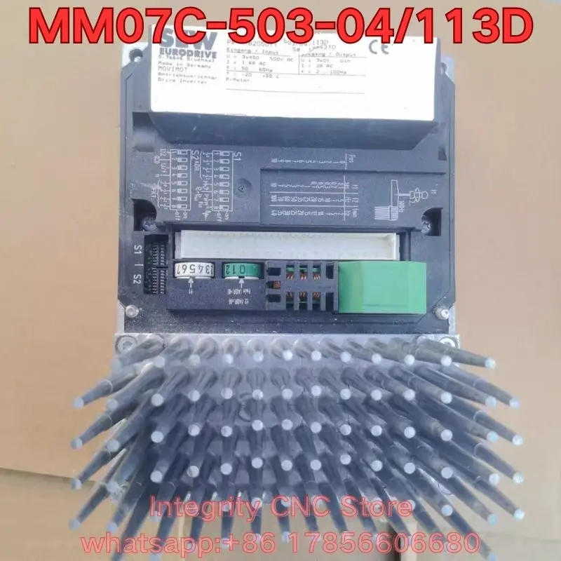 Second-hand MM07C-503-04/113D inverter function test is normal