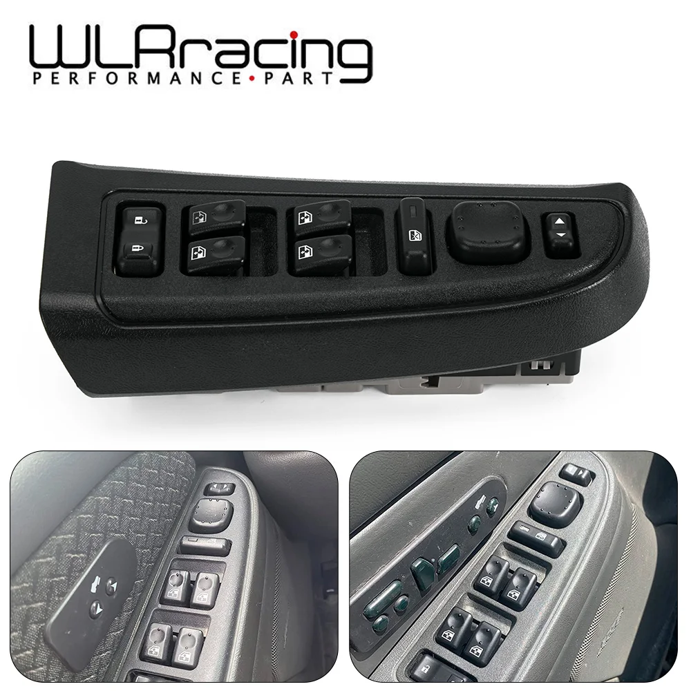 

Front Door Lock Master Power Window Switch with Bezel For Chevy Avalanche Silverado Suburban Tahoe 03-07 15883323/ DWS-220 KG66