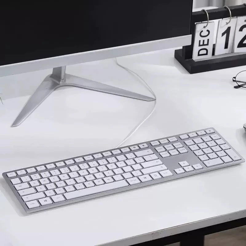 New Ultra‑Slim Quiet USB Wired Multimedia Office Home Keyboard For CHERRY KC6000