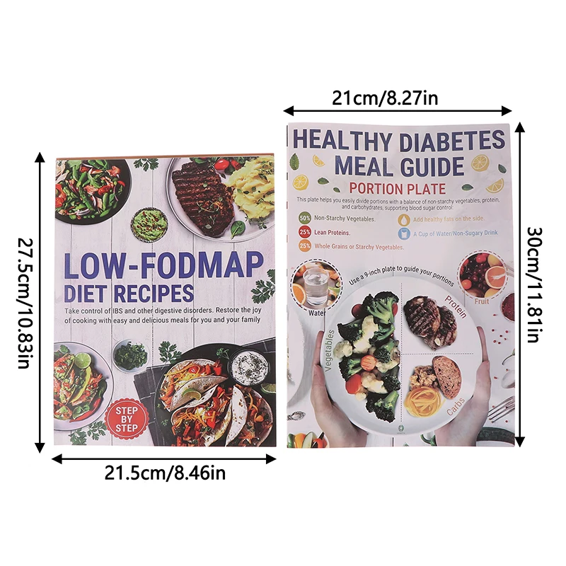 1 قطعة قائمة طعام مرض السكري ومخطط الوجبات دليل التحكم في جزء مع مخطط مؤشر السكر في الدم قائمة مرجعية للبقالة الصحية مخطط فيتامين