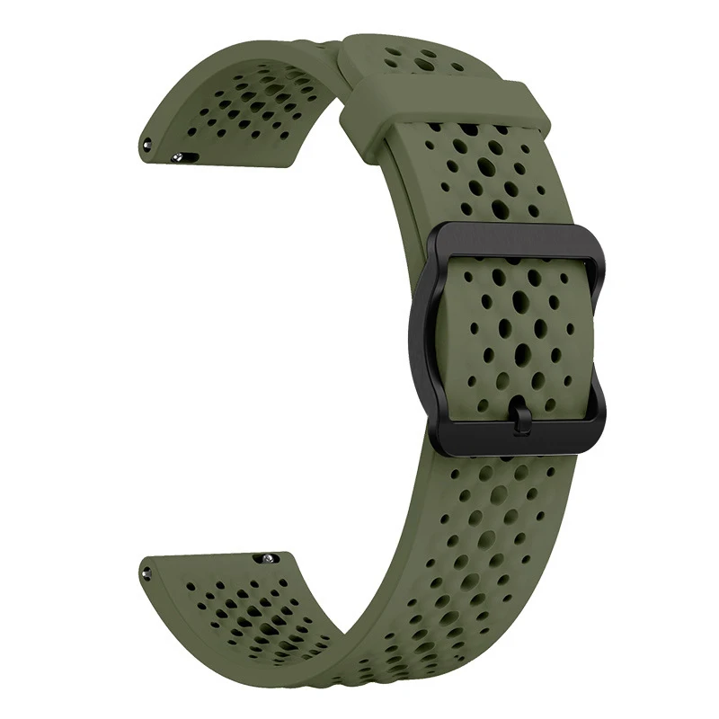 Cinturino in Silicone traspirante per Xiaomi Band Watch S3/S2 46mm 42mm/S1 Pro Active 22mm bracciale da esterno Correa accessori cinturino