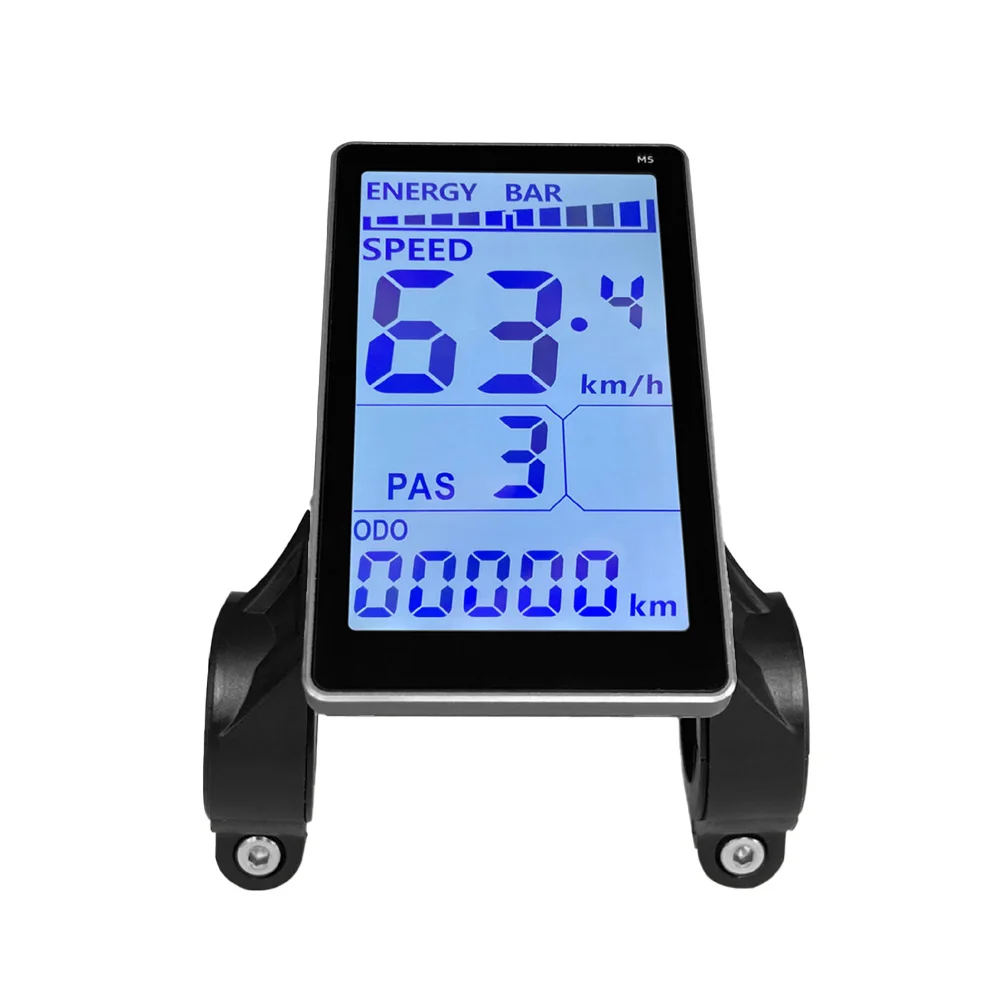 

EBicycle Modification LCD Display Screen 24V 60V for LCD M5 with SM Connector 5 Pin Compatible with Controller