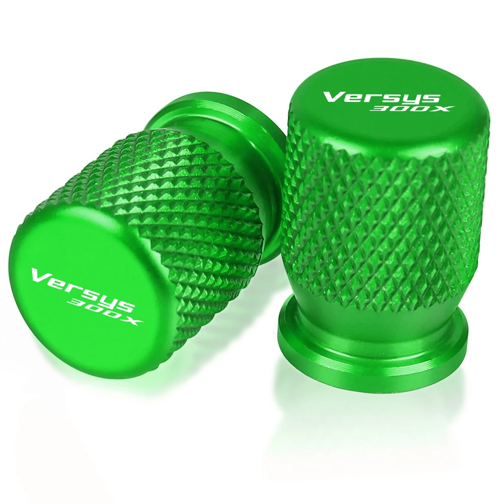 

For KAWASAKI VERSYS-X 300 VERSYS X300 2017 2018 Motorcycle Accessories Wheel Tire Valve Caps Tyre Stem Covers Airdust Waterproof