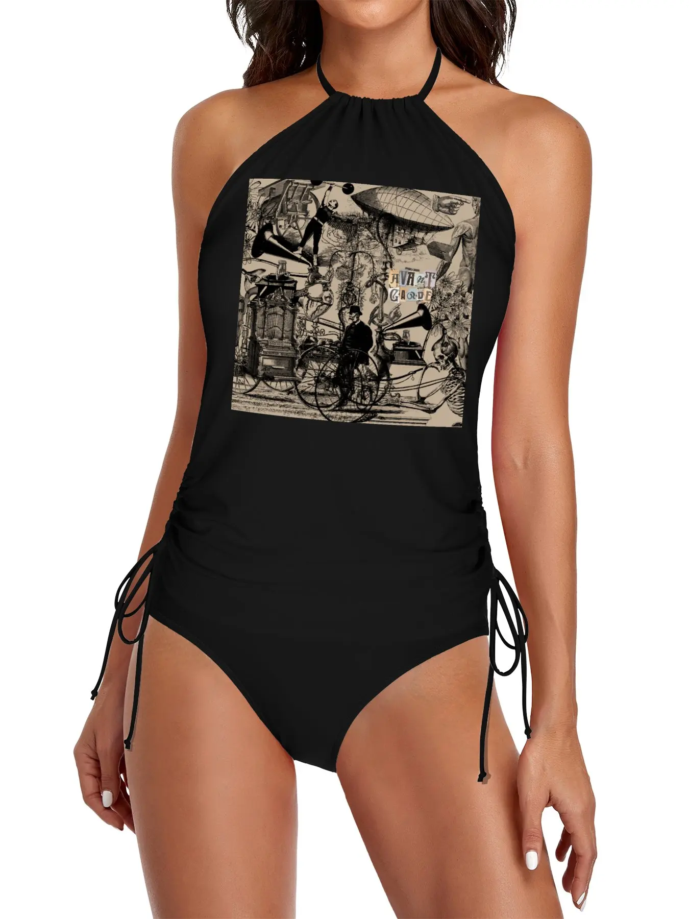 

The Creative Process of Avant-Garde Music Split Swimsuit Set swimsuit ladies Summer sets woman beach dress for swimsuit