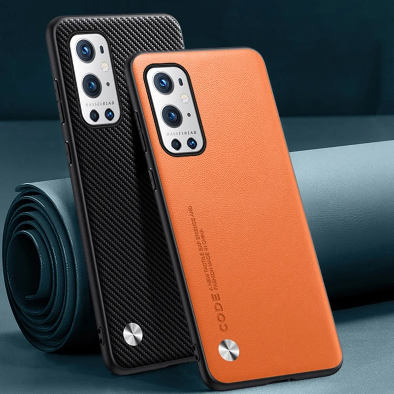 Luxury PU Leather Case For OnePlus 9 Pro 9R 9RT 5G Cover Silicone Protection Phone Case For OnePlus 9 R RT One Plus 9 Pro Coque