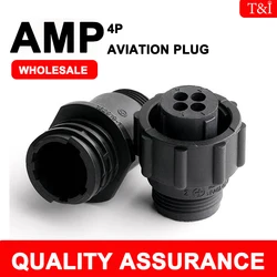 1 sets 4 Pin AMP/TE type182919-1 206153-1 182647-1 auto sensor plug connector for SMEMA Car 4P plug with Pin