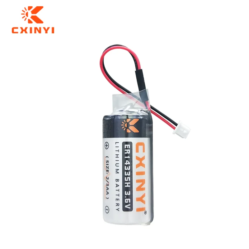 CXINYI ER14335H Add 1.25-2P Plug Disposable Lithium Battery Hydrogen Sulfide Detection Instrument Temperature Humidity Recorder