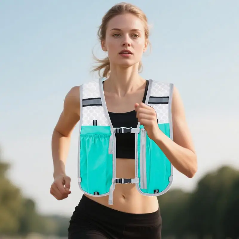 

Trail Running Vest Hydration Backpack Breathable Cycling Hiking Marathon Portable Lightweight Nylon Sport Vest