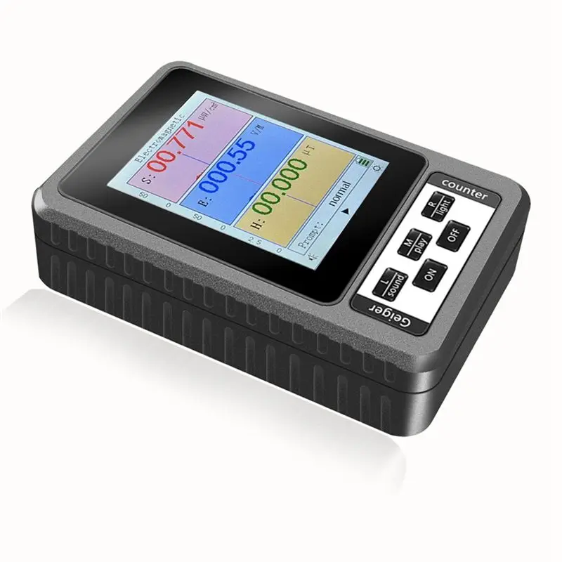 FEDI-XR2 BR-9A Handheld Electromagnetic Radiation Detector High Precision Electromagnetic Radiation EMF Meter Tester