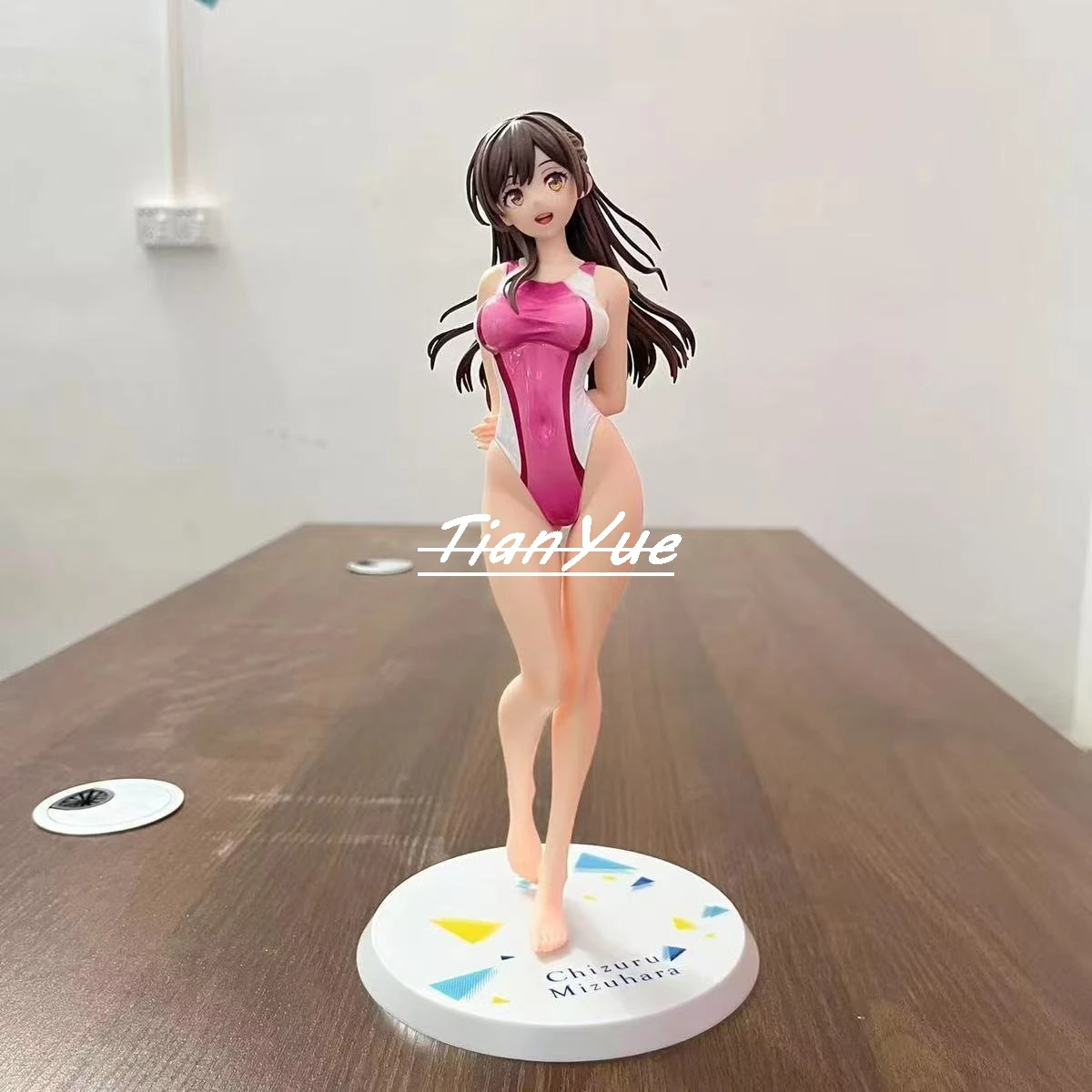 

Anime Rent girlfriend Chizuru Mizuhara Swimsuit PVC Girls Action Figure Model Toys 26cm