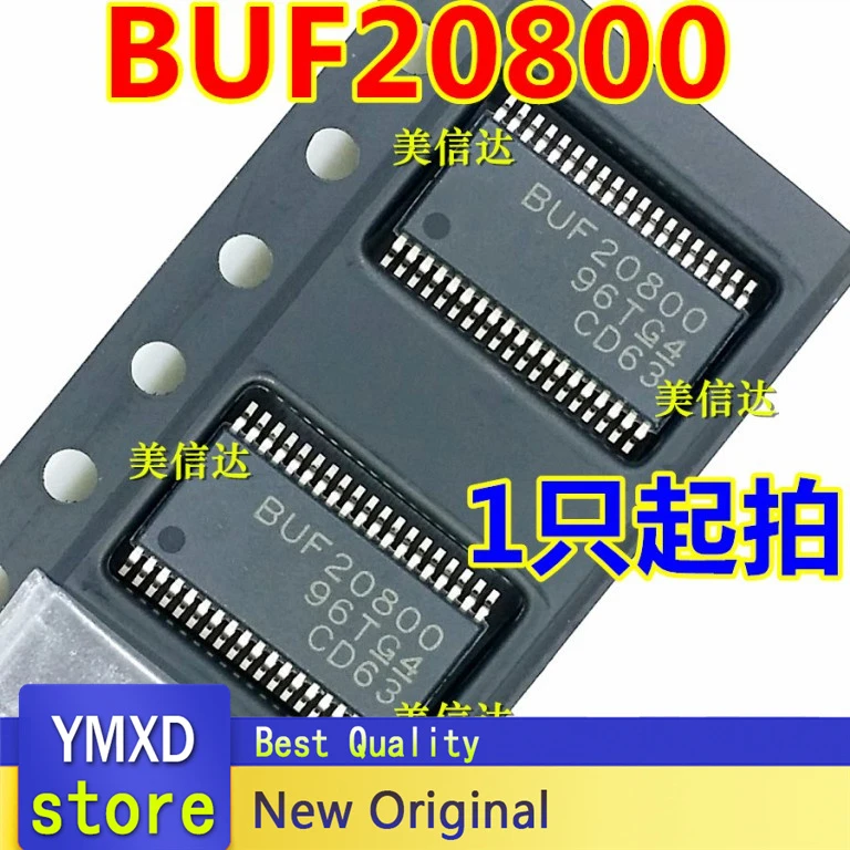 5 pçs/lote Novo Original Genuíno BUF20800 BUF20800AIDCPR TSSOP38 LCD Chip Placa Lógica Em Estoque