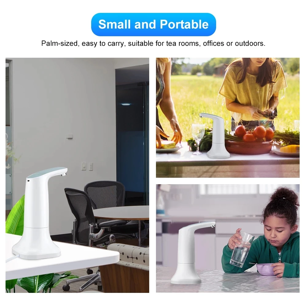 Automatische Elektrische Wasser Spender Intelligente Wasser Pumpe Wasser flasche Gallonen Trinken Flasche Schalter Wasser Behandlung Geräte