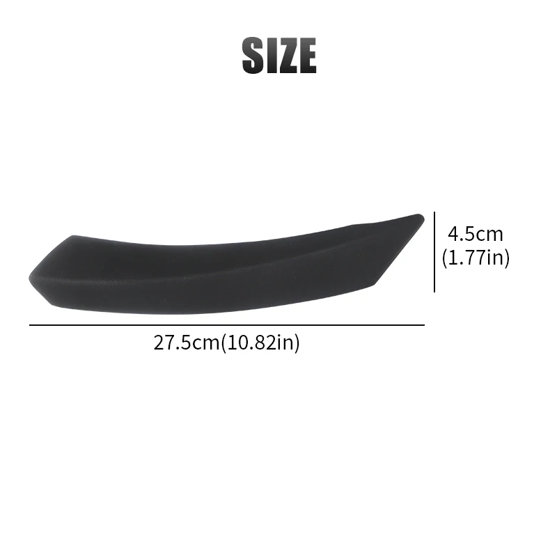 

Front Right Side Interior Door Pull Handle Cover 51419186731 Door Armrest Trim Black/Beige/Red Car Accessories Replacement 1pc
