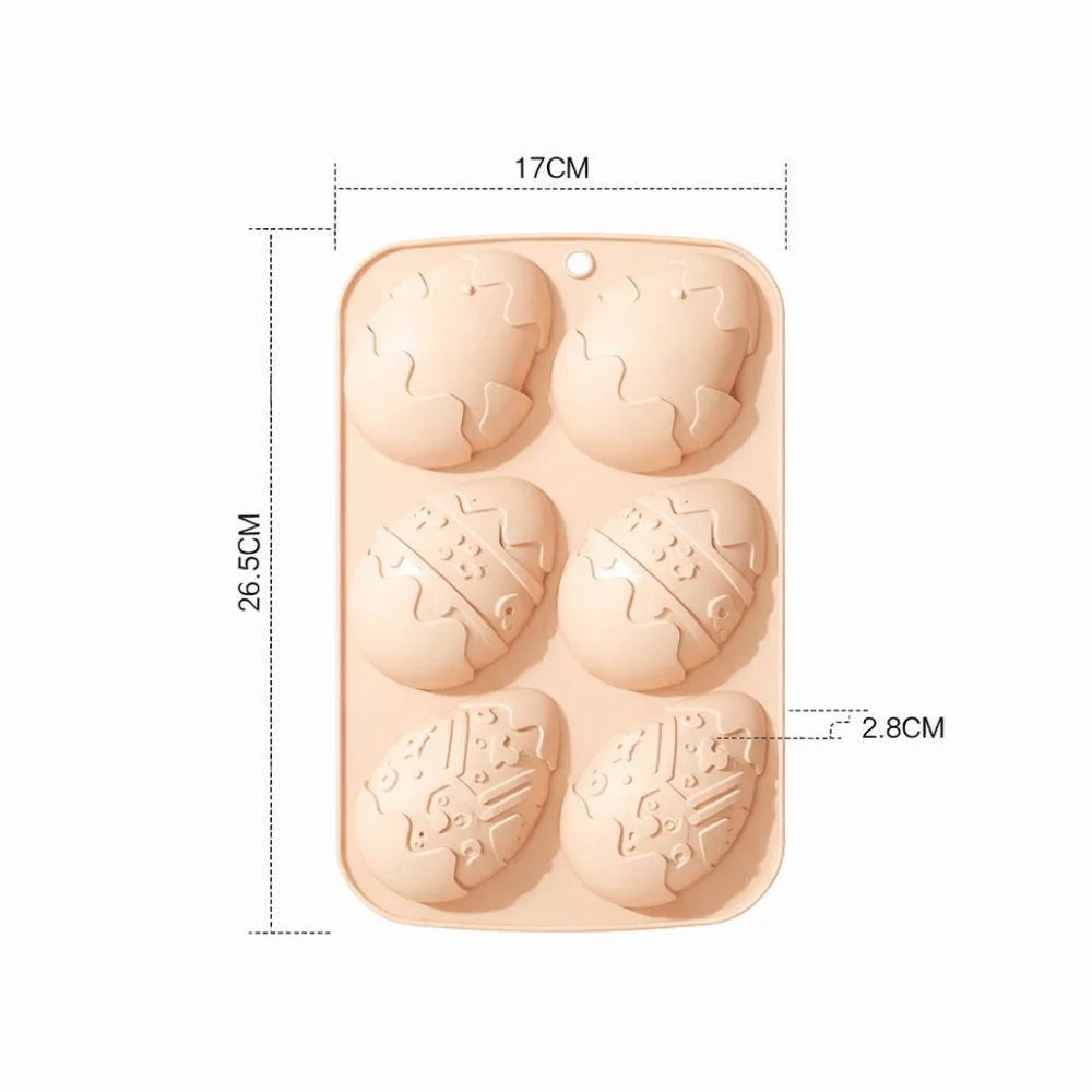 

Heat-Resistant Easter Egg Bunny Mold Food Grade Silicone Easter Bunny Design Handmade Soap Mold Surprise Design 3D Design
