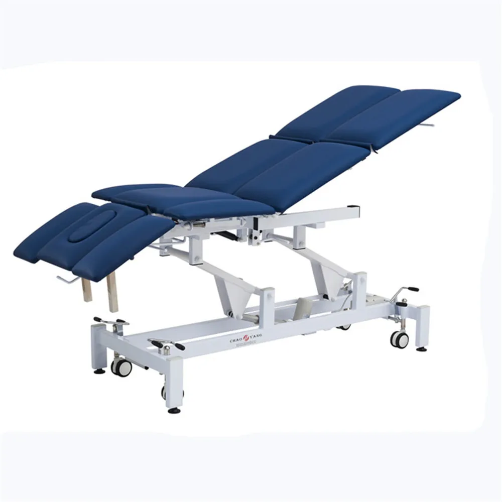 Therapeutic Physiotherapy Equipment Electric Stretcher Chiropractic Drop Table Pedicure Treatment Examination Bed Massage Table