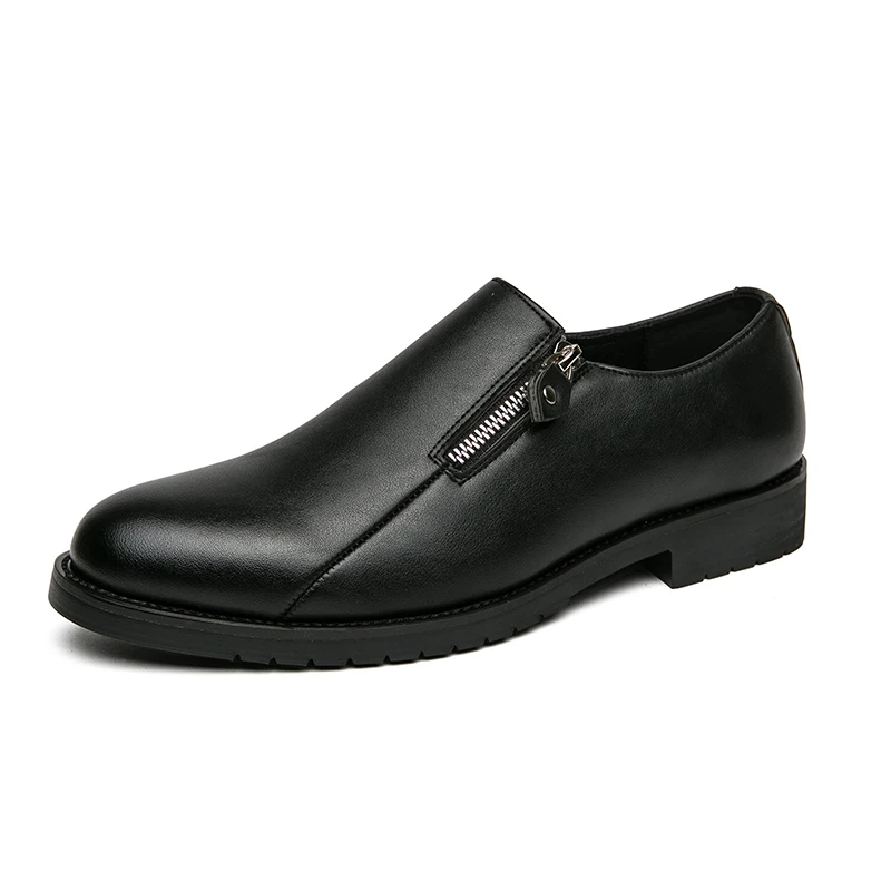 

Men's motorcycle fashion trend leather shoes comfortable men's shoes