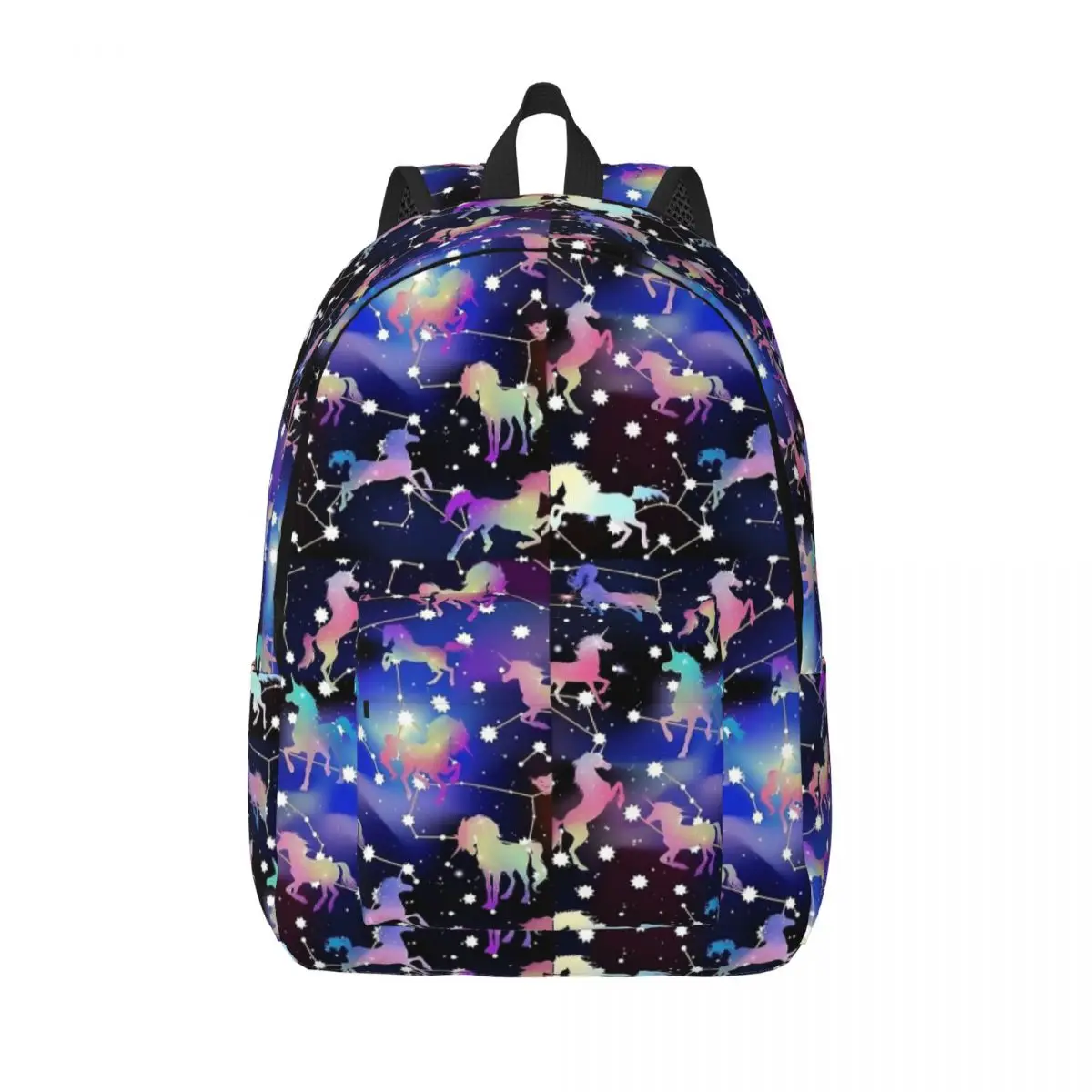 Galaxy Unicorn Pattern zaino Boy Girl Kids Student School Bookbag Love Cute Unicorn Canvas Daypack borsa primaria per l'asilo