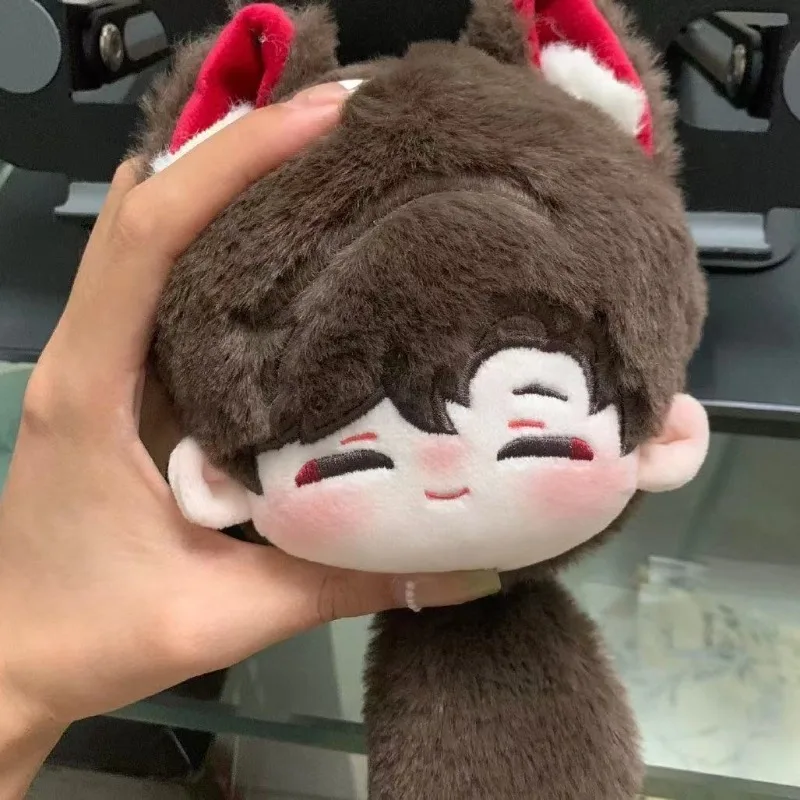 

20CM Anime Light and Night Evan Dango Cute Cotton Doll Stuffed Toys Attribute Plushie Gift Pendant Keychain Christmas Present