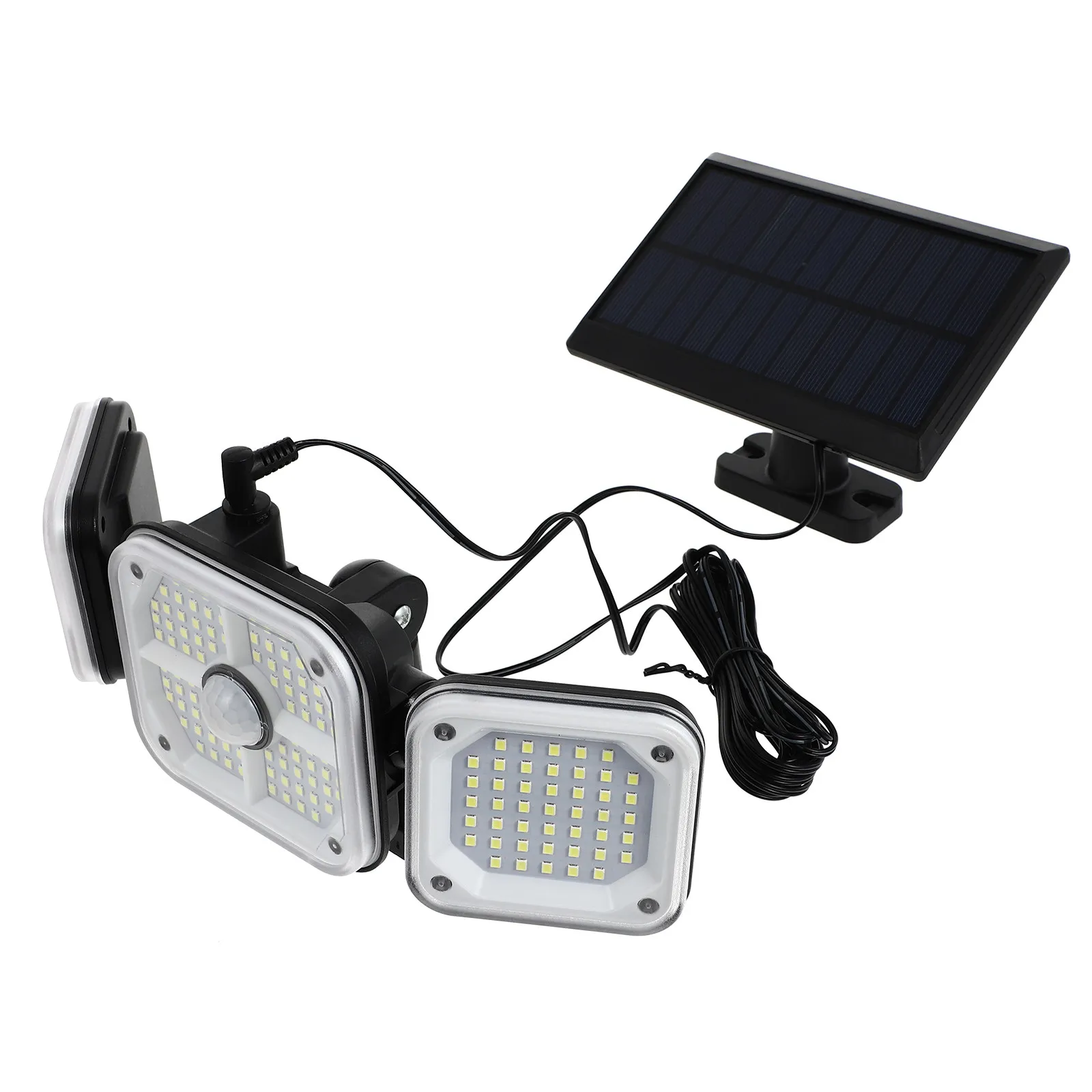 1Set Solar Wall-Mounted Street Light Waterproof LED Lamp Energy-Saving Induction Light Courtyard Garden Pathway Road Lamp