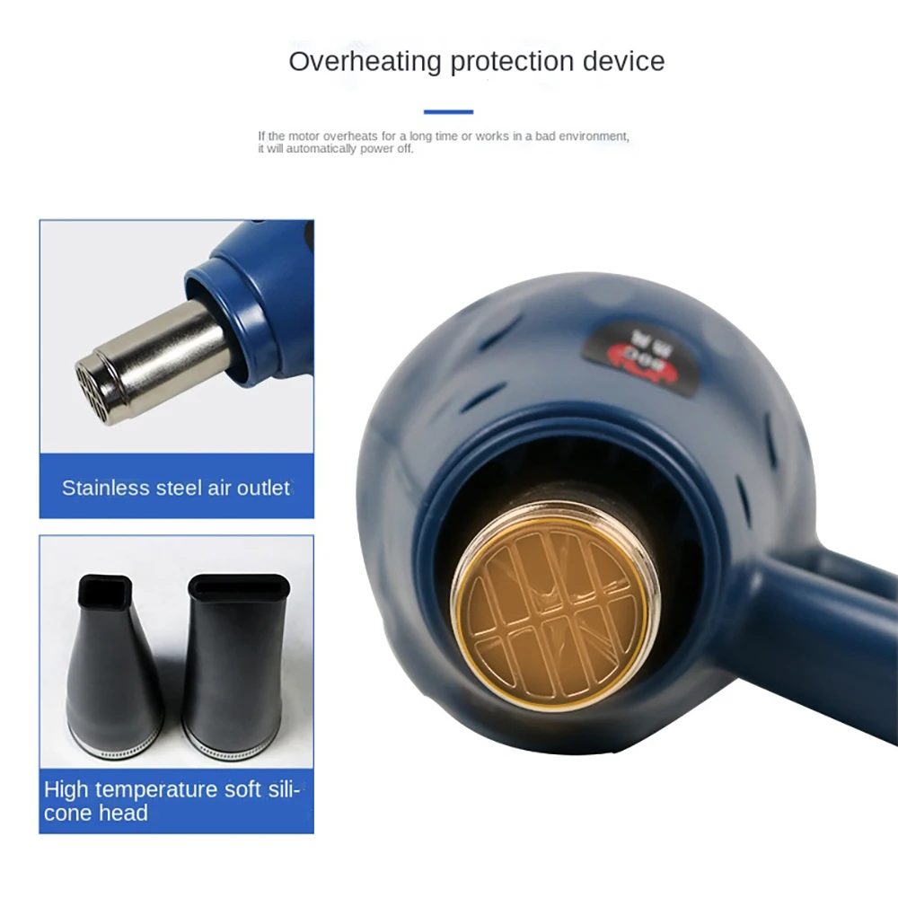 Многофункциональный электрический фен для мойки автомобиля, 1500 Вт, снег, сушилка для снега, нагреватели об/мин