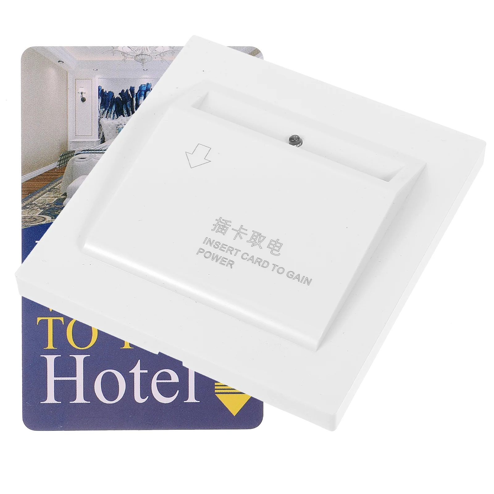 Card Power Switch Supply Room Energy Saving Pick Door Bell Ringer Button House Hotel PC Light Garage Wall Mount Wired Accessory