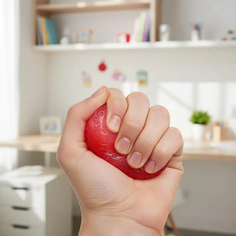 Strawberry Squishy Slow Rebound Toy Soft Stress Relief Squeeze Gadget for Kids Adults Office School Party Gifts