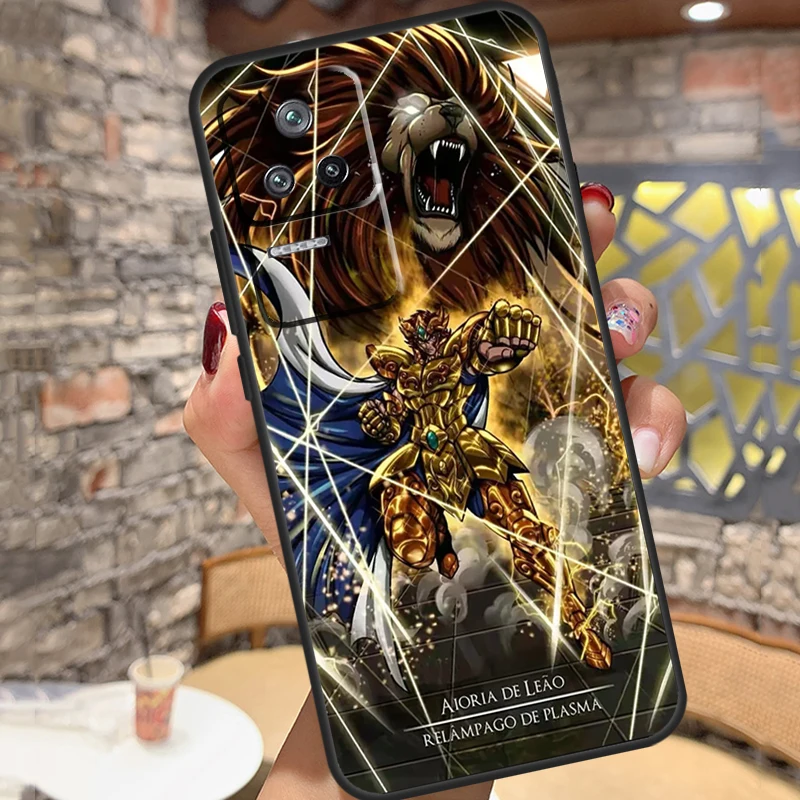 Saint Seiya Aiolos Camus Case For POCO F5 X3 X5 Pro M5s C40 F3 F4 X4 GT Xiaomi 13 Ultra 11T 12T Pro 11 12 Lite Cover