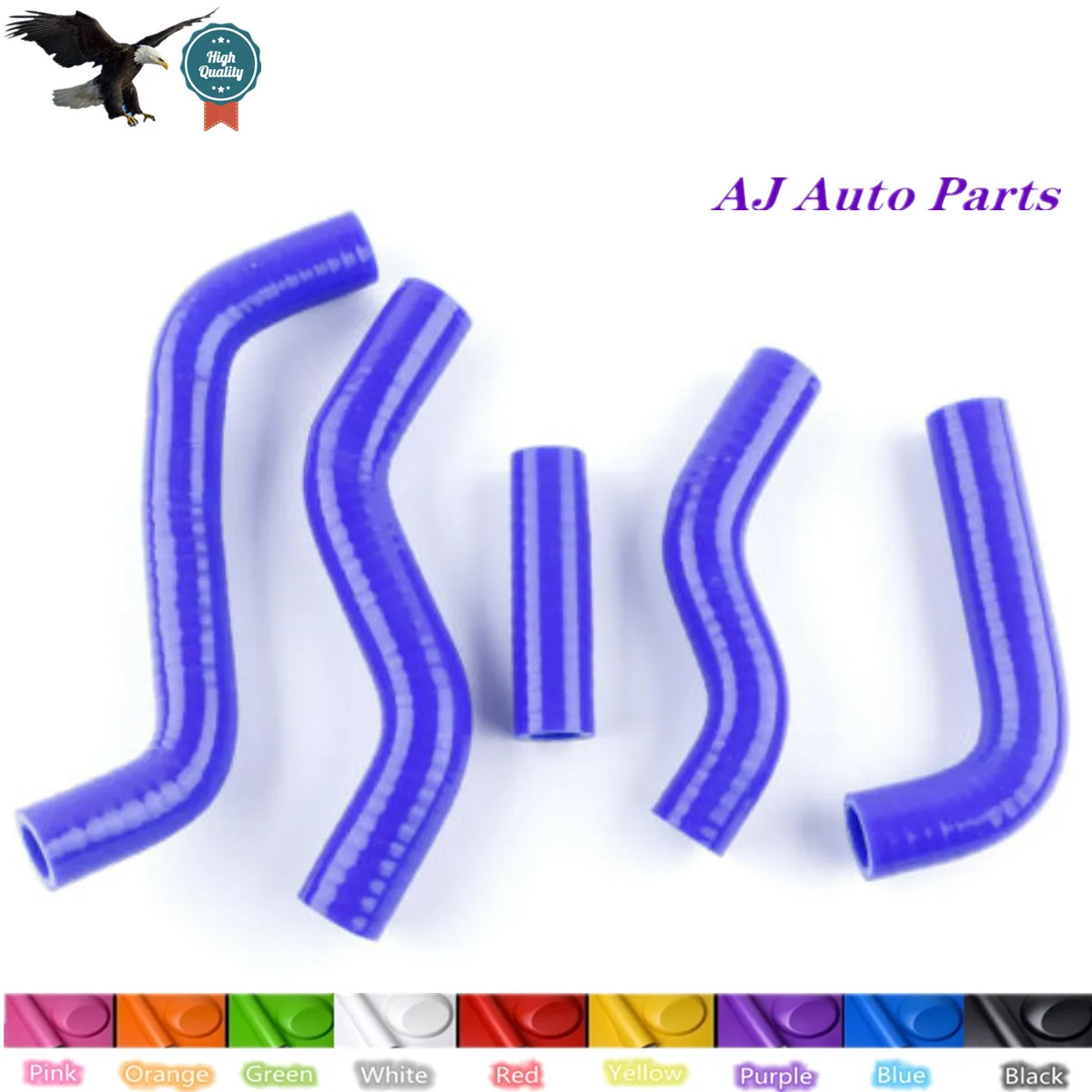 For SUZUKI RMZ 250 RMZ250 2007 2008 2009 Silicone Radiator Hose Kits（3 -PLY Hose ）